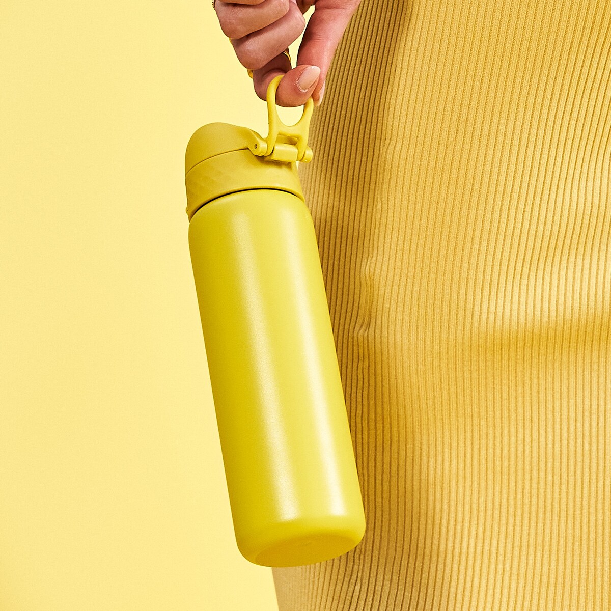 Butelka ION8 Single Wall I8SS600YEL Yellow