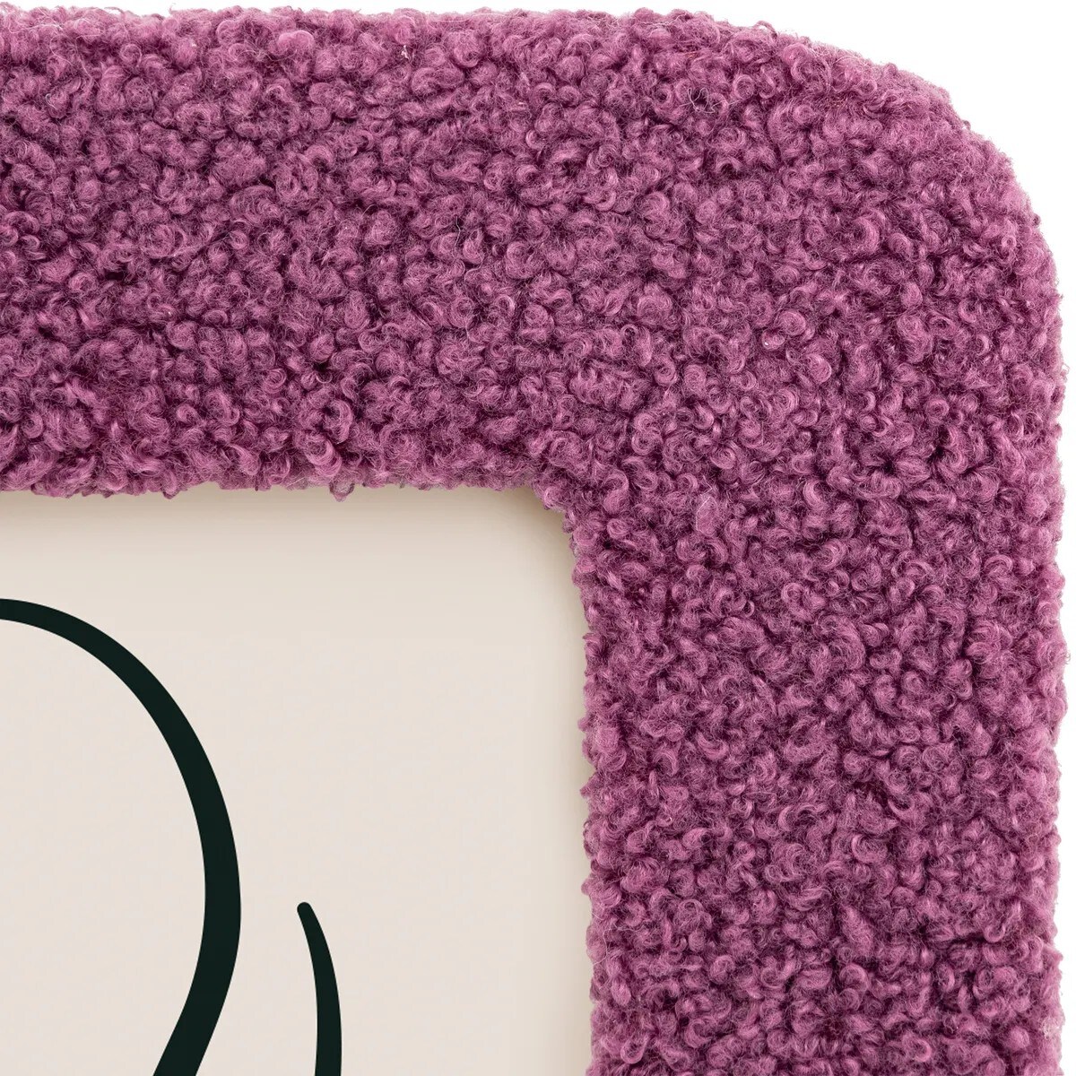 Ramka na zdjęcie bouclé Viola 10x15 cm