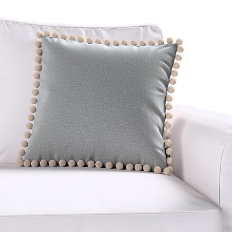 Poszewka Wera na poduszkę 45x45 ciemno szary welwet