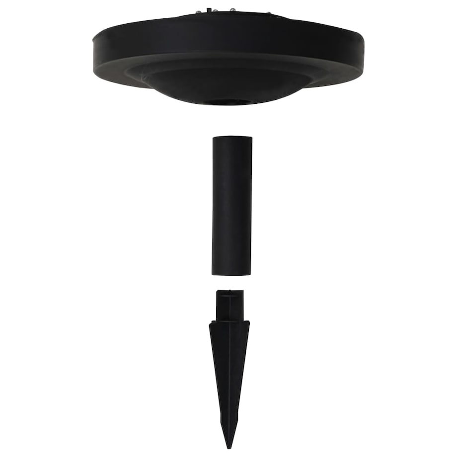 vidaXL Lampy solarne do ogrodu, 2 szt., LED, kuliste, 50 cm, RGB