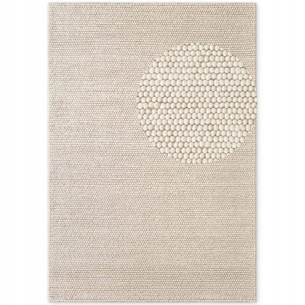 Dywan wełniany do salonu 160x230cm, Richmond Premium Ted Baker kremowy