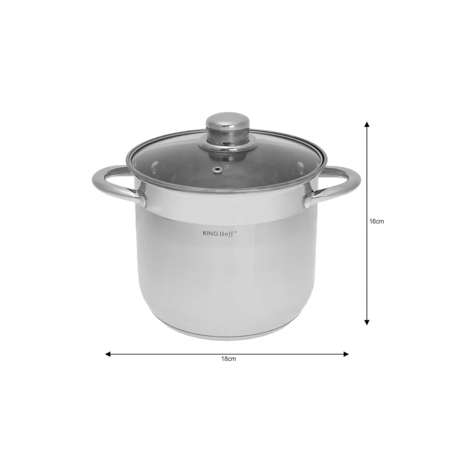 Kinghoff garnki 6 ele 7l/ 5l/ 4l KH4309