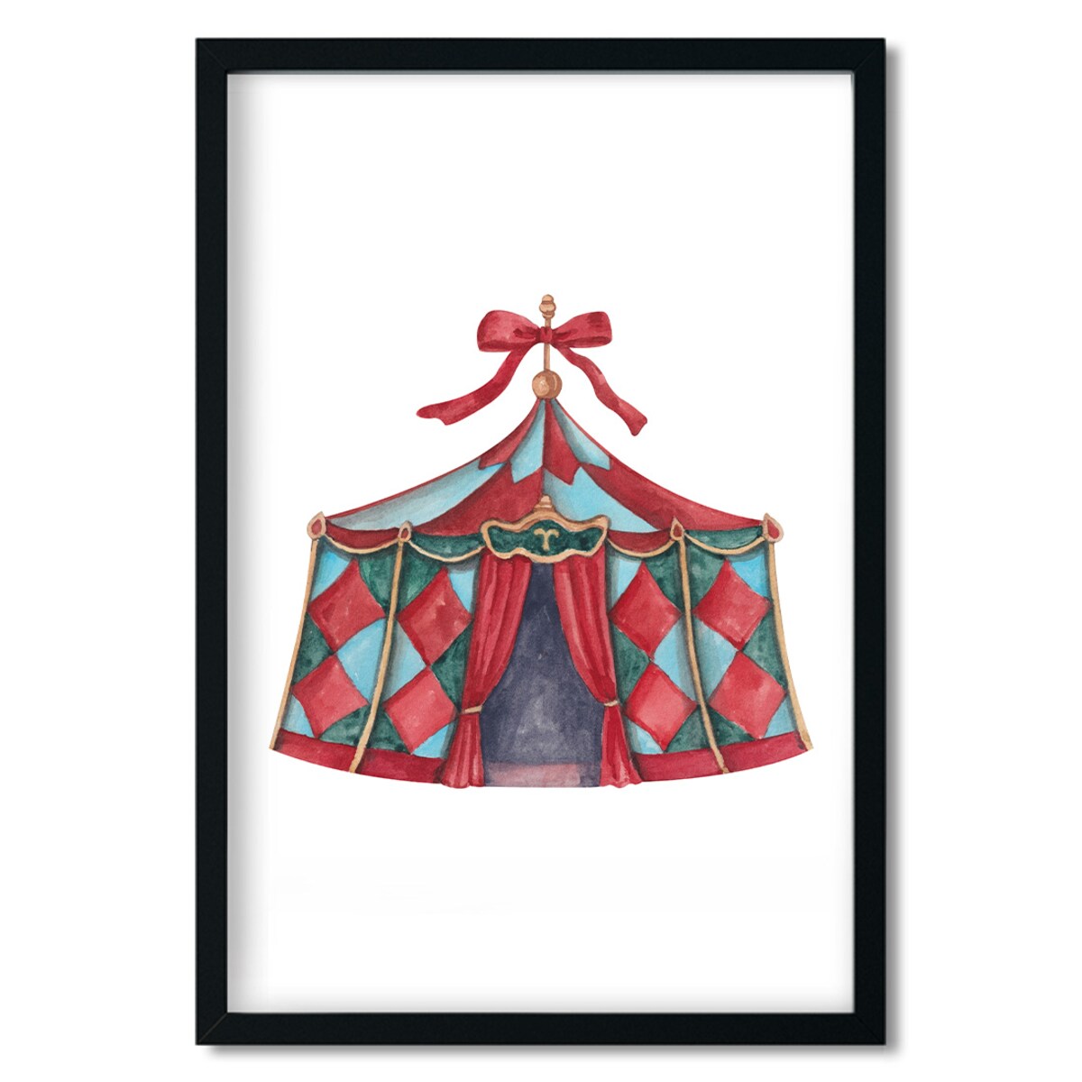 3 x plakat dla dzieci | zestaw cyrk 20x30