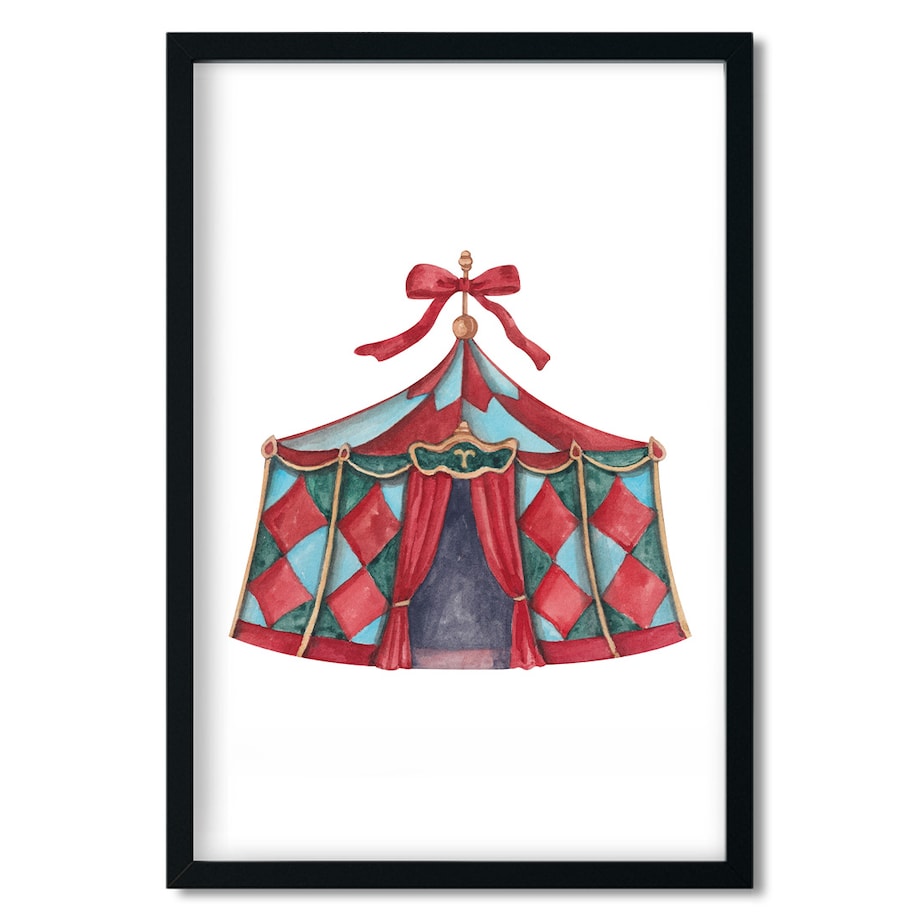 3 x plakat dla dzieci | zestaw cyrk 20x30