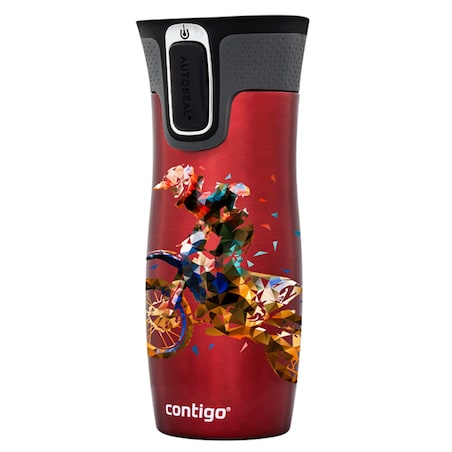 Kubek termiczny z nadrukiem Contigo West Loop 2.0 470ml - Motocross
