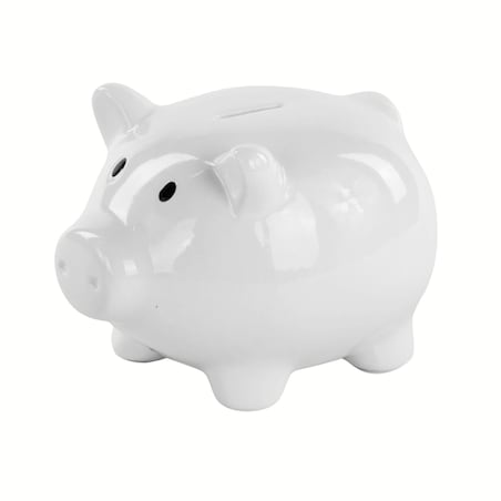 Skarbonka świnka ceramiczna, 18 x 15 x 13 cm