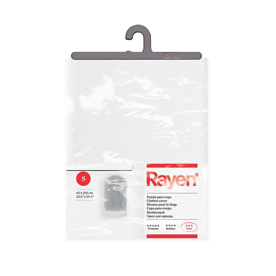 Przezroczysty pokrowiec na odzież Rayen - 100 x 60 cm