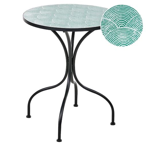 Stolik bistro ANAPO 60 cm 60 cm Metal Czarny