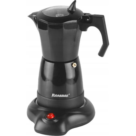 Kawiarka elektryczna kafeterka espresso czarna ROSSNER