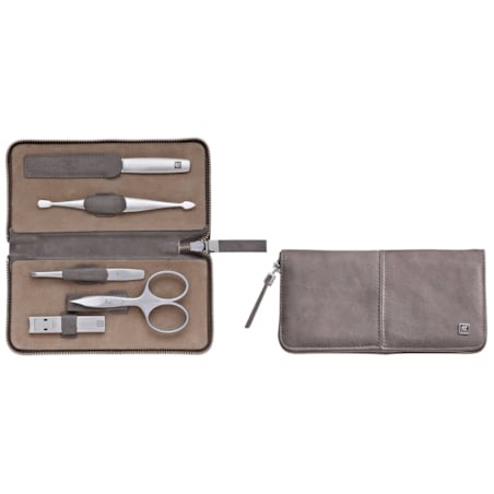 Zestaw podróżny Zwilling Twinox – taupe, 5 elementów - Taupe