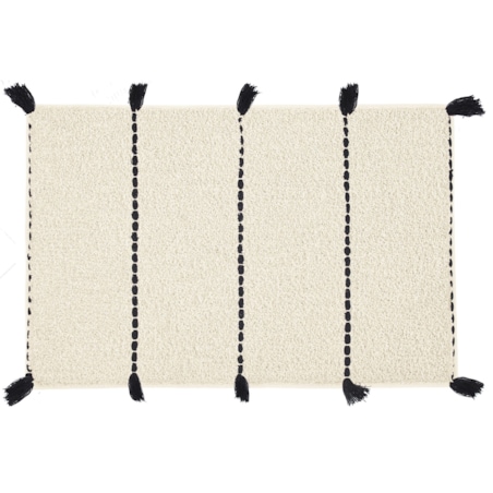 Kleine Wolke Travis Ekologiczny Dywanik łazienkowy naturalny beż 70x120 cm ECO LIVING