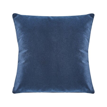 Fotel LUVOS Welur Ciemnoniebieski