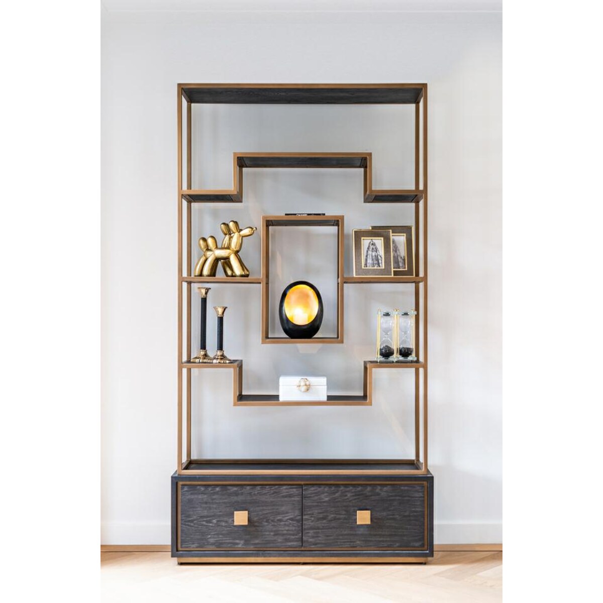 RICHMOND dekoracja PIES złota