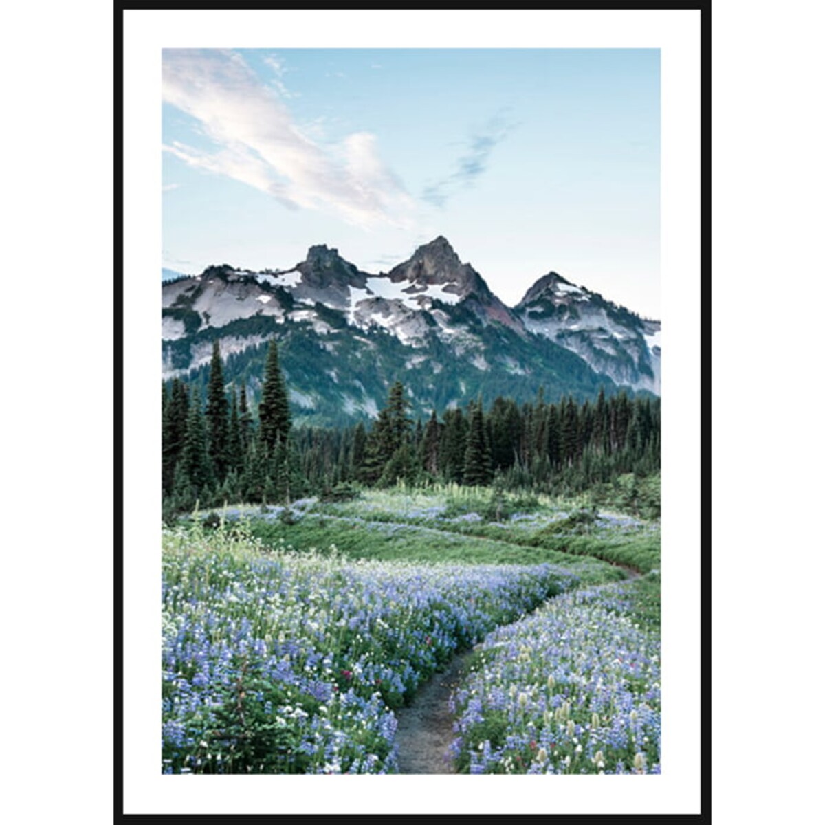 Poster Story, Plakat, Obraz - Wędrówka w Góry, wymiary 50 x 70 cm