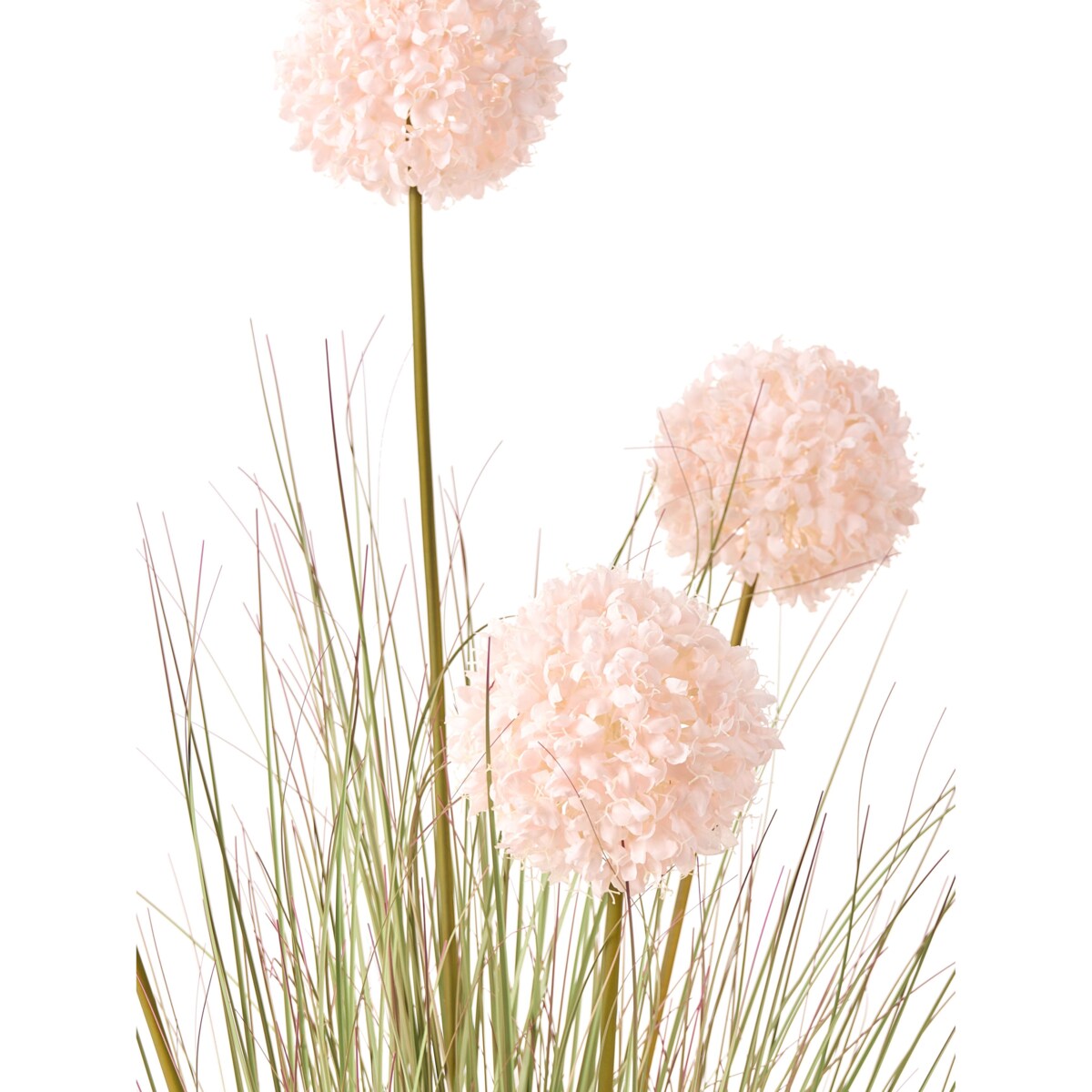 Sztuczna roślina SNOWBALL BUSH 120 cm Różowy