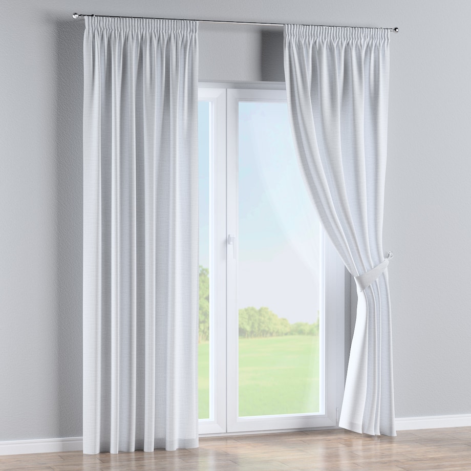 Zasłona na taśmie marszczącej 1 szt. 130x245 biały