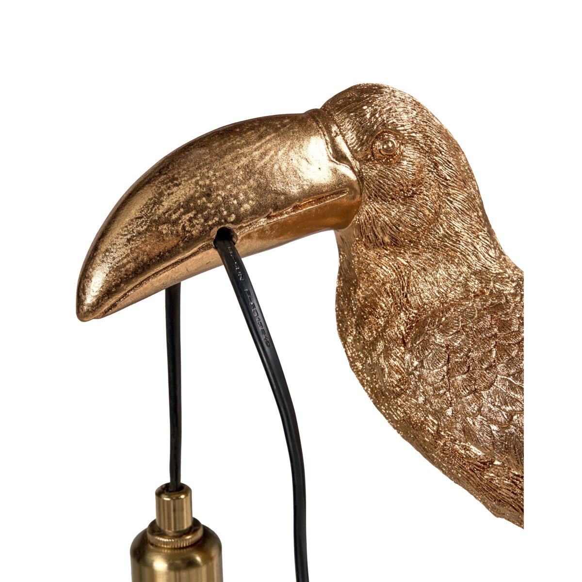 Lampa stołowa Tukan ARACARI Złoty