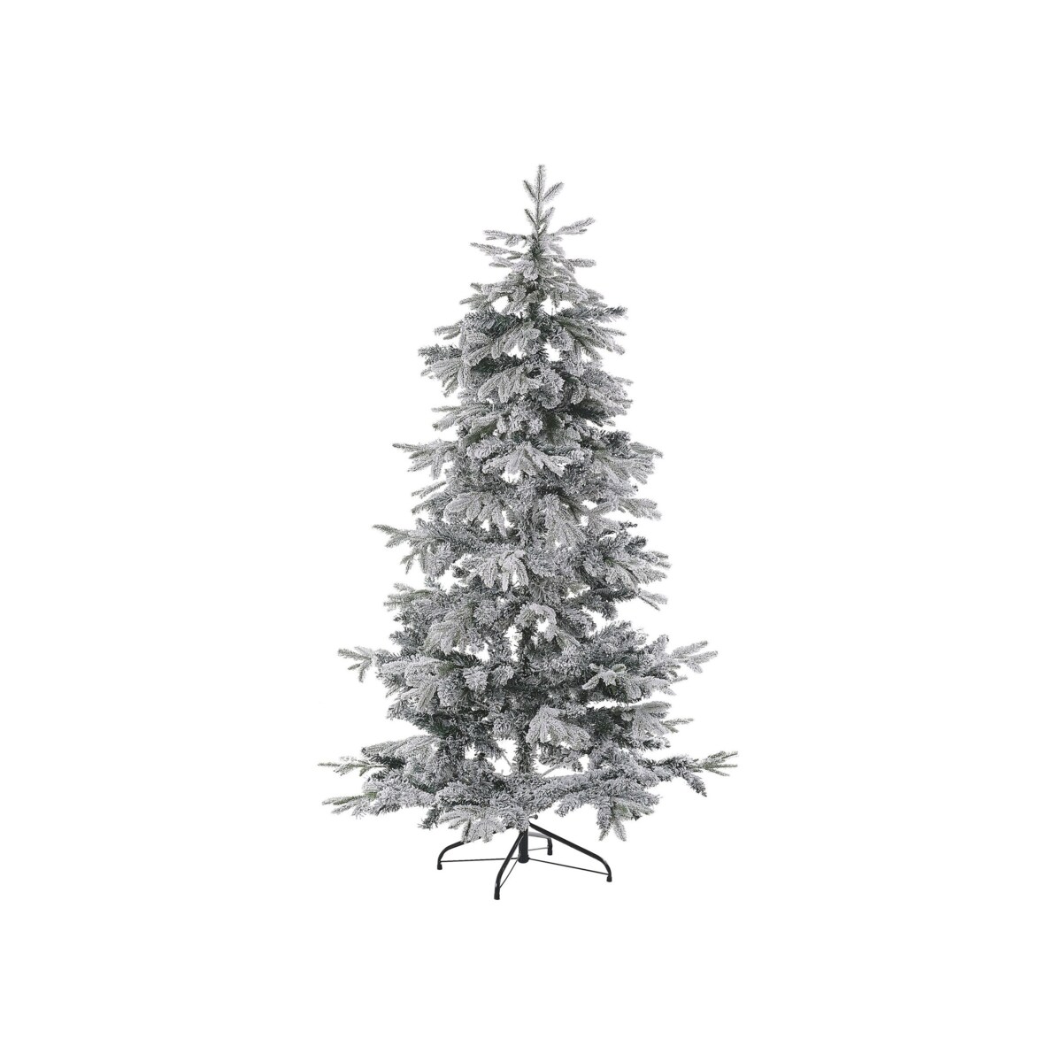 Ośnieżona sztuczna choinka 180 cm biała TOMICHI