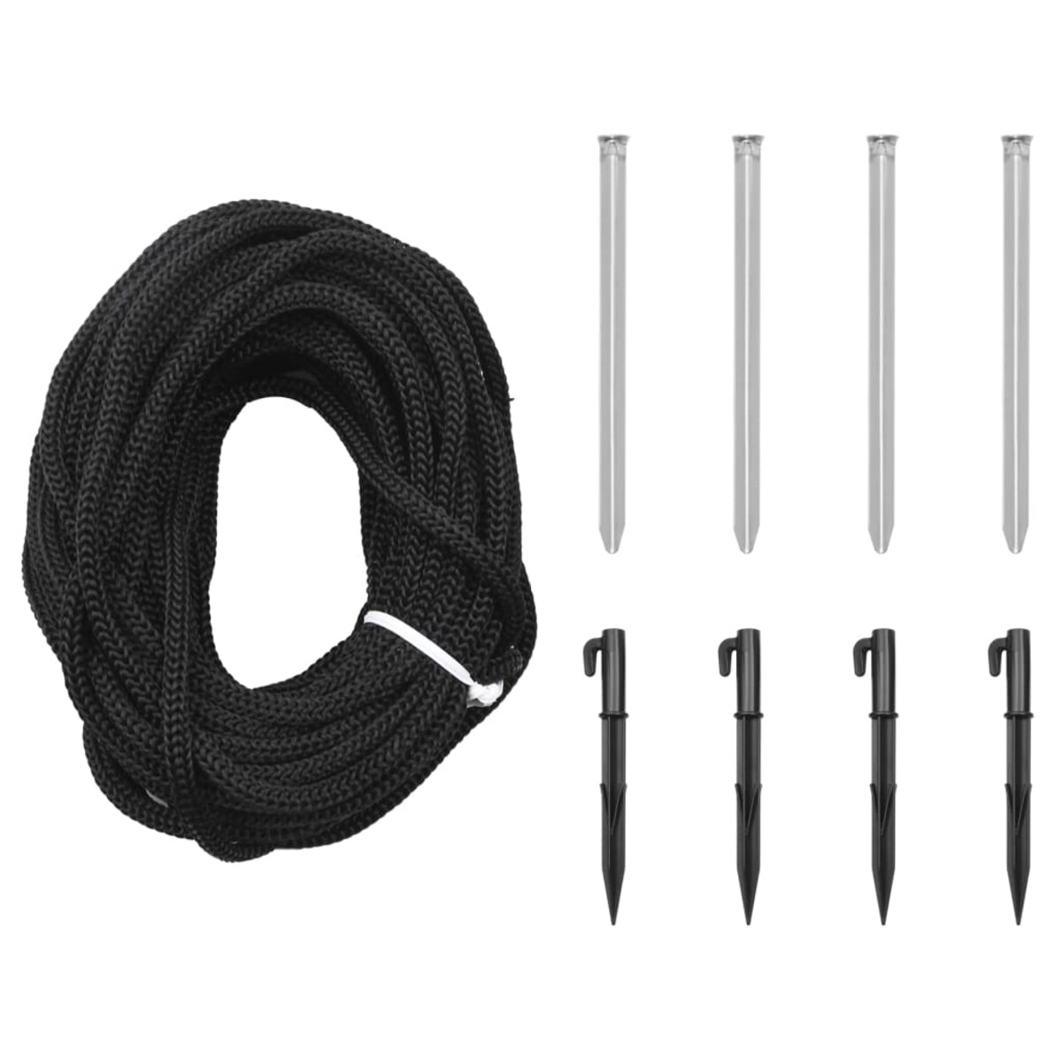 vidaXL Choinka stożkowa, 732 zimne białe LED, 160x500 cm