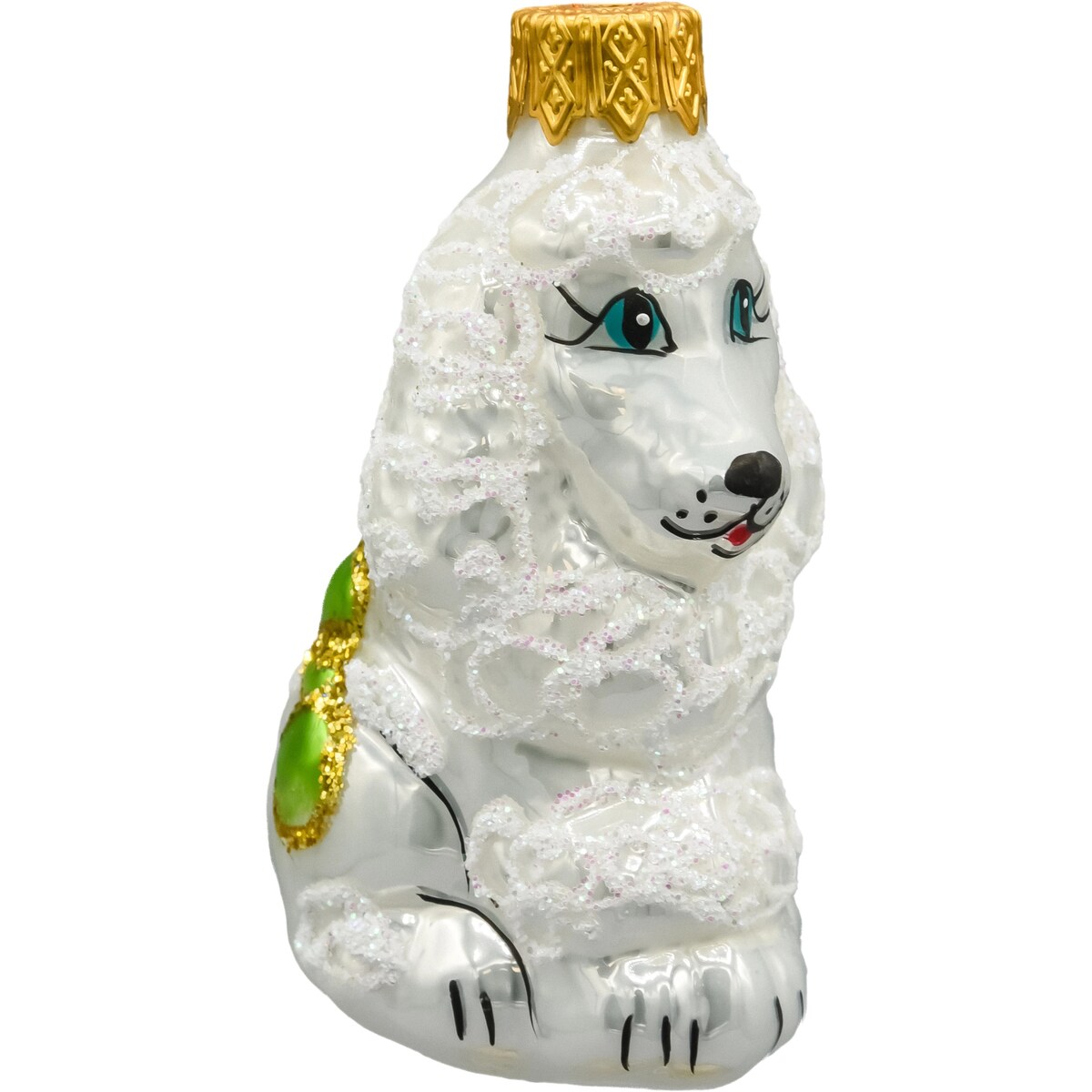 Bombka choinkowa: Pies pudel