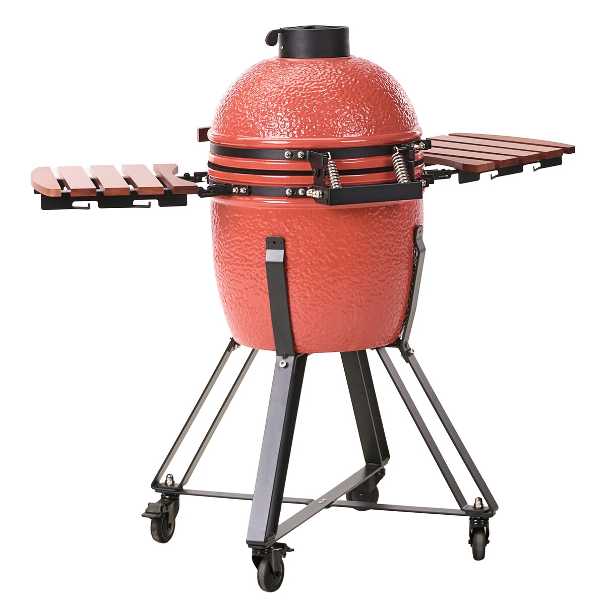 Grill węglowy KAMADO Ceramika Czerwony