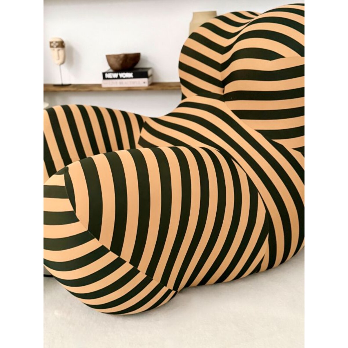 Fotel Valerian Beż/Czarny