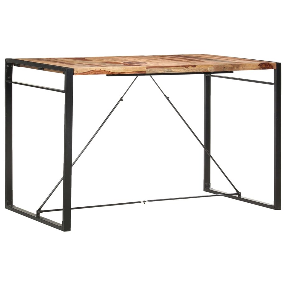 vidaXL Stolik barowy, 180x90x110 cm, lite drewno akacjowe