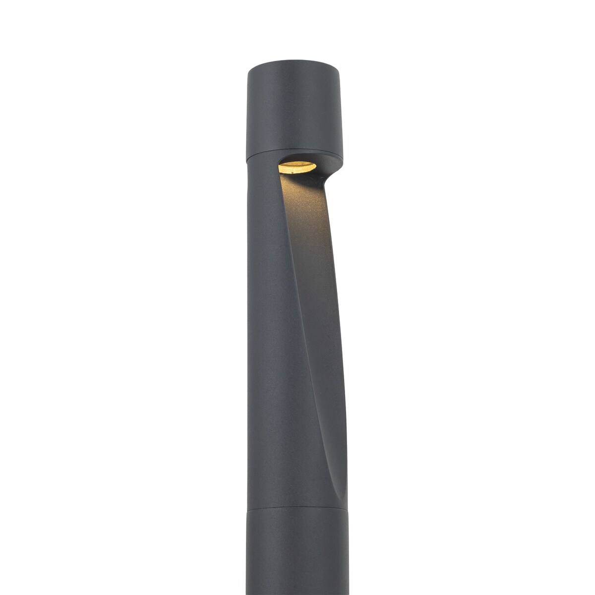 Nowoczesna lampa ogrodowa słupek LED TK Lighting SENA L 5W IP65 80 cm grafitowa