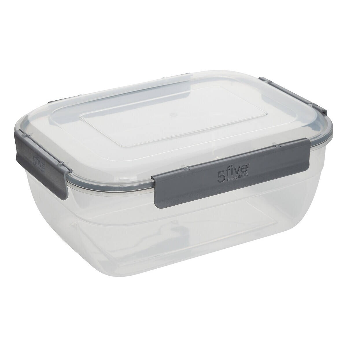 Pojemniki na żywność zamykane na klik KLIC, prostokątne, 4 sztuki