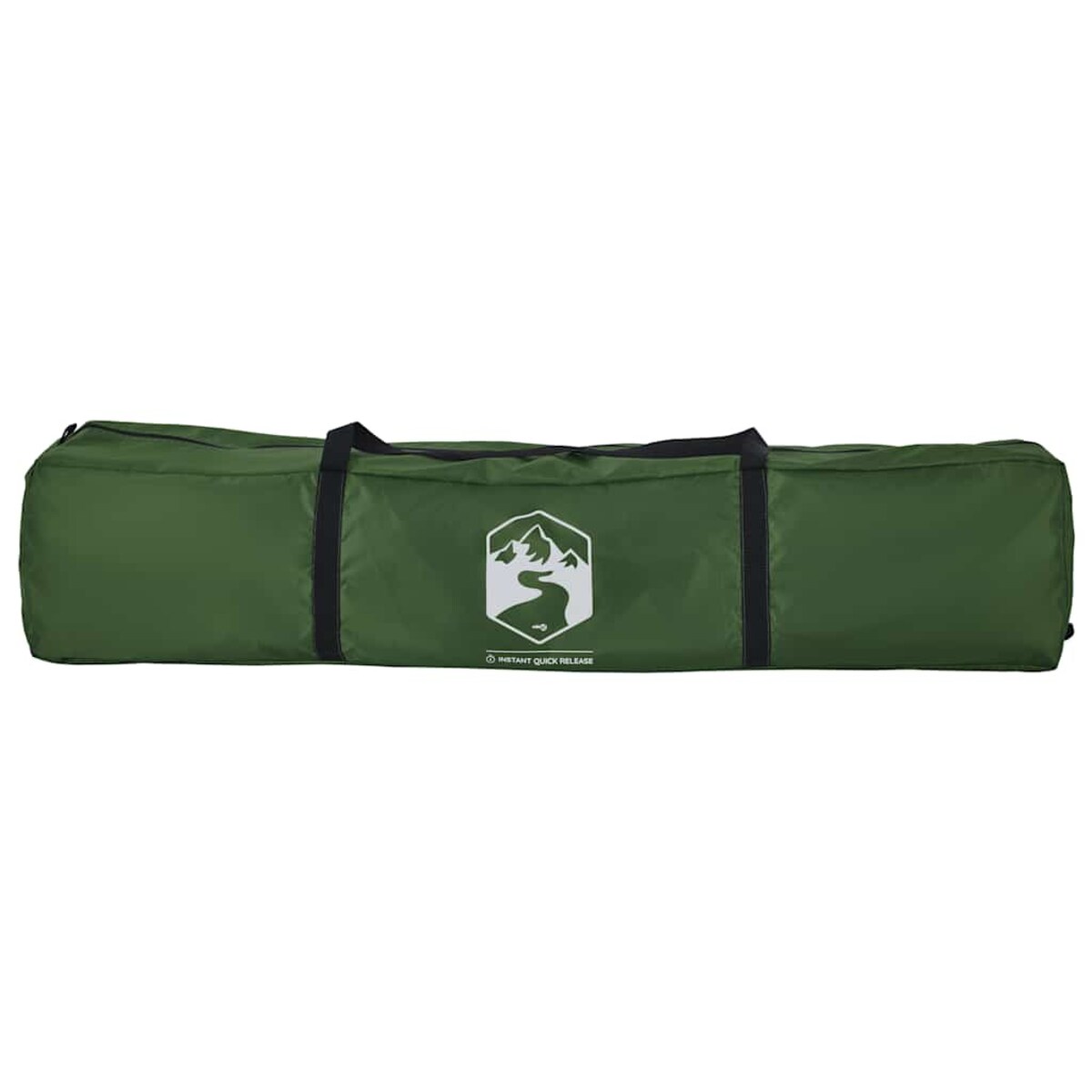 vidaXL Namiot turystyczny, 4-os., zielony, szybkie rozkładanie