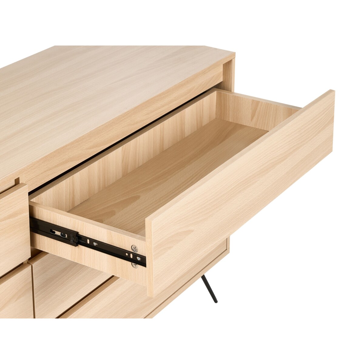 Komoda 6 szuflad CARDIGAN Jasnobrązowy