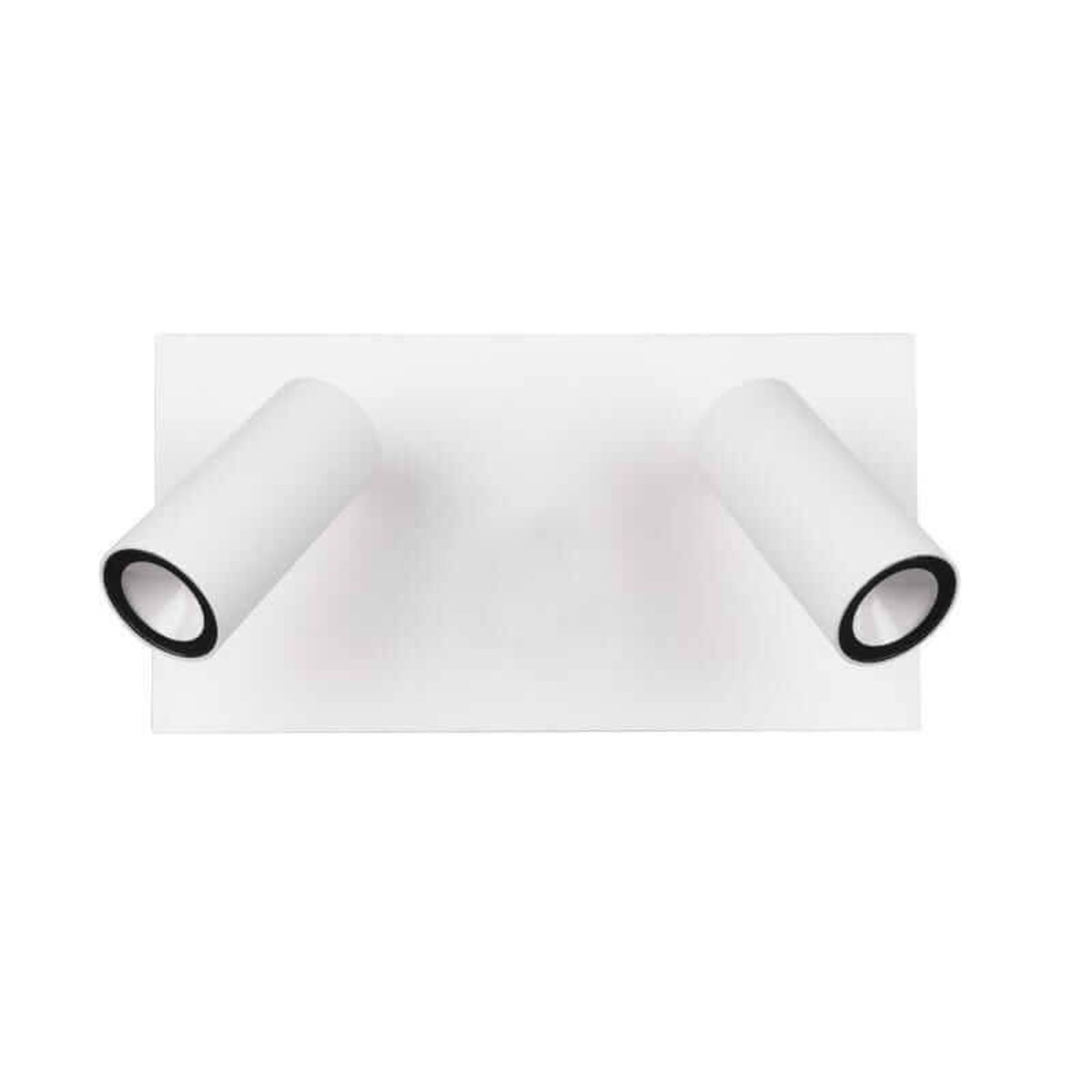 Elewacyjna LAMPA ogrodowa TUNGA 222960231 metalowa OPRAWA regulowany kinkiet LED 6W 3000K tuby loft IP54 białe, Trio