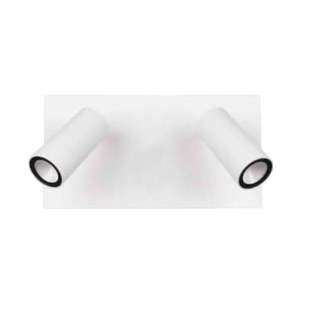 Elewacyjna LAMPA ogrodowa TUNGA 222960231 metalowa OPRAWA regulowany kinkiet LED 6W 3000K tuby loft IP54 białe, Trio