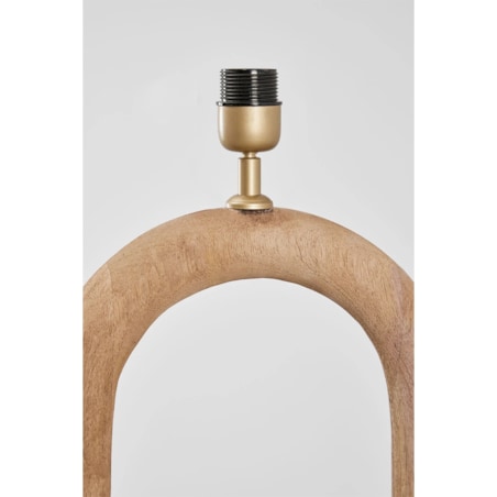 Lampa podłogowa z drewna mango Tiberia 175 cm