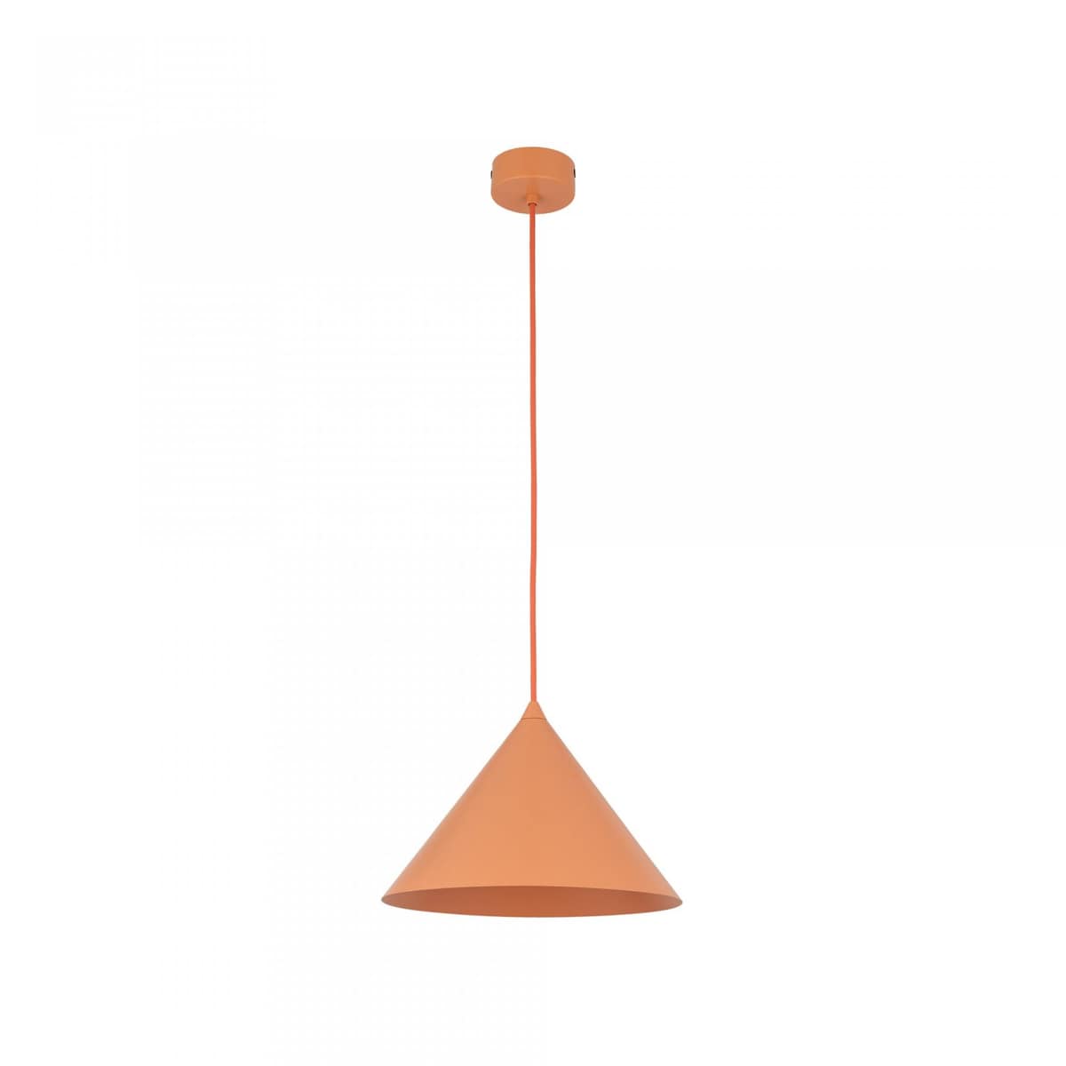 Lampa wisząca TK Lighting CONO M 11384 pomarańczowa loft E27 nowoczesna do salonu kuchni jadalni regulowana wysokość 155 cm