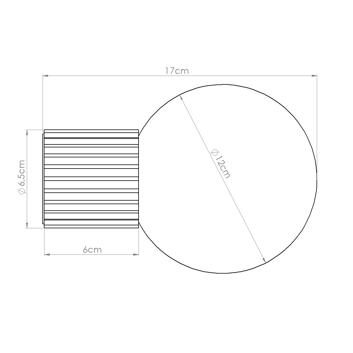 Kinkiet HALO ochra czerwona IP44