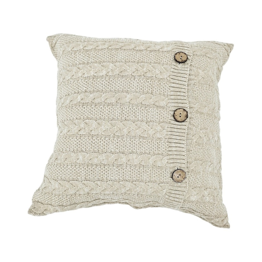 Poszewka dzianinowa bawełniana – VENEZIA LATTE