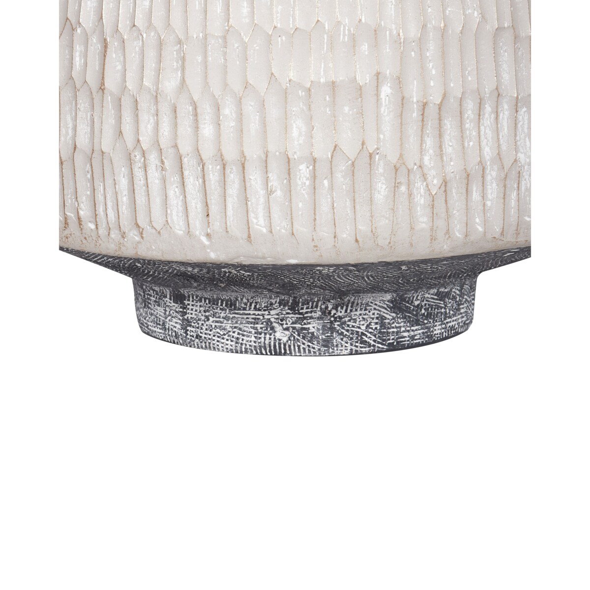 Wazon na kwiaty DEKSATI Tlenek magnezu 32 cm Beżowy