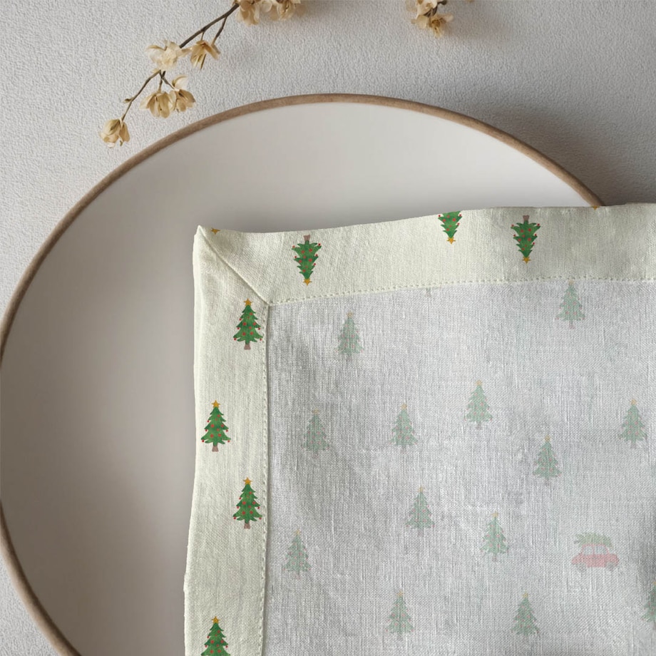 Serwetki świąteczne - Minimalistyczny las (2 szt.)