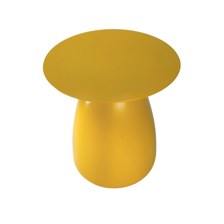 Stolik drewniany różne kolory Baobab 34, kolor żółty