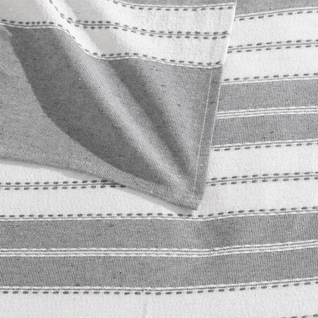 Żakardowa narzuta w pasy ABBY, 180 x 220 cm