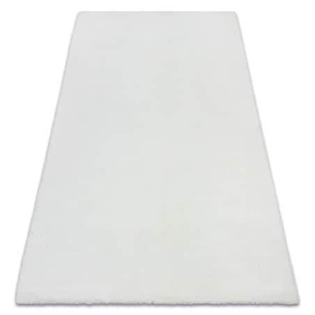 Dywan BUNNY biały IMITACJA FUTRA KRÓLIKA 160x220 cm