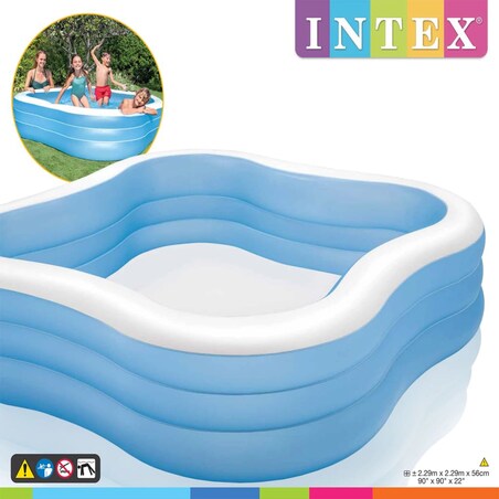 Intex Basen Beach Wave, 229x229x56 cm, 57495NP