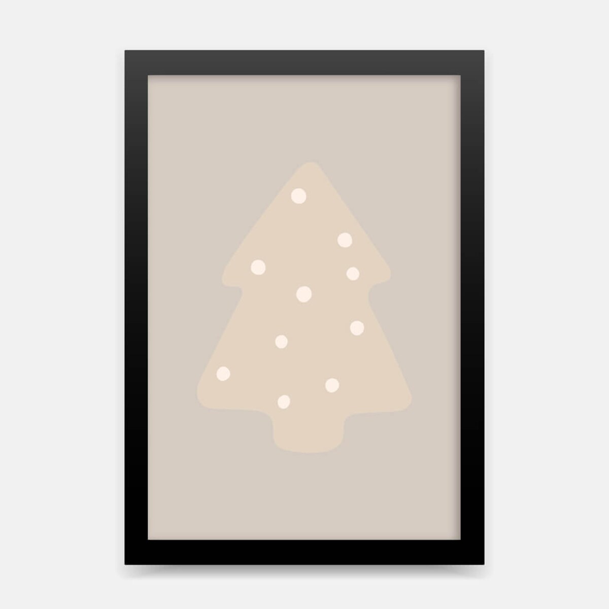 Plakat dla dzieci Choinka 30x40