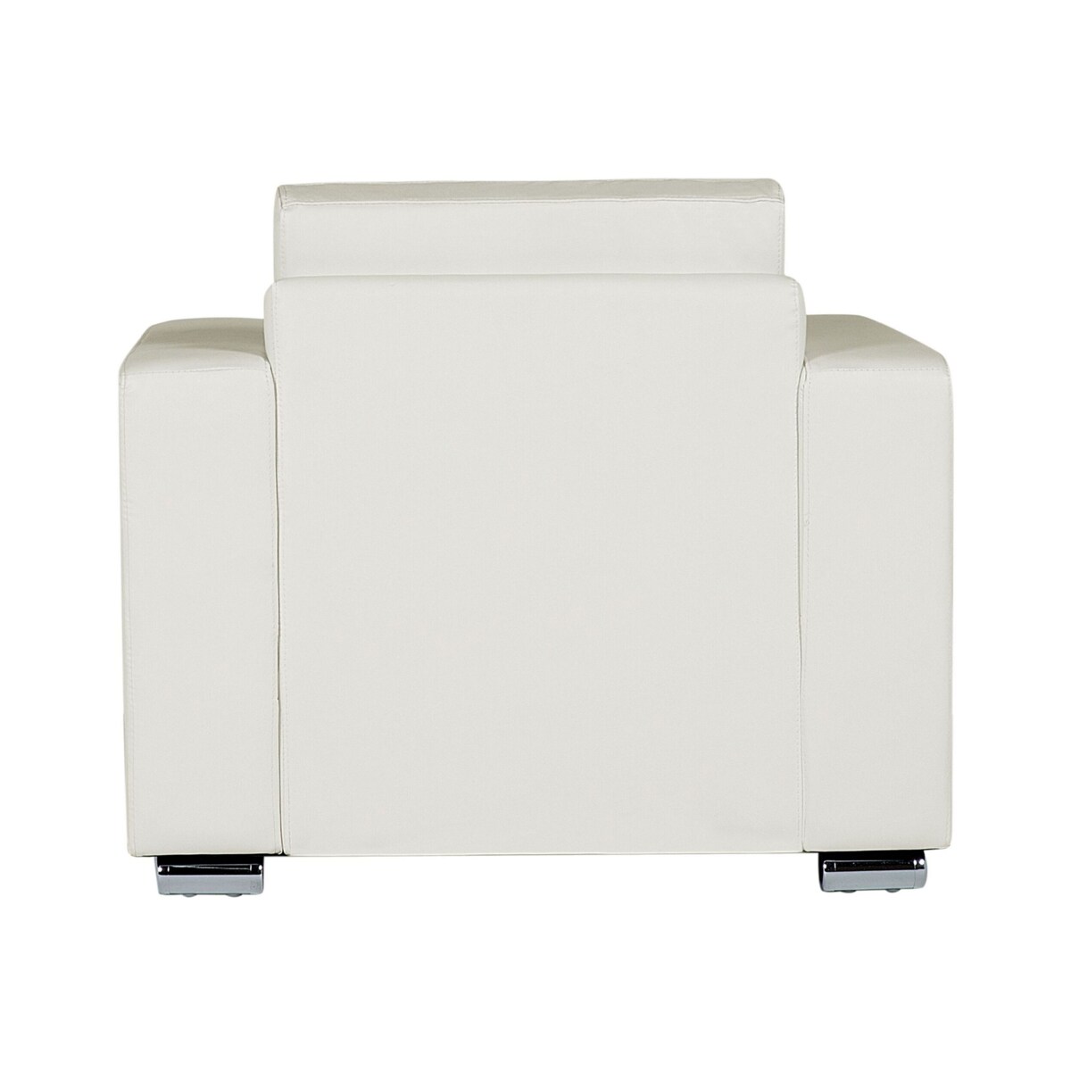 Fotel HELSINKI Skóra naturalna Biały