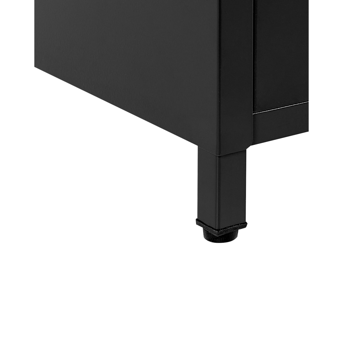 Szafa biurowa metalowa czarna VARNA