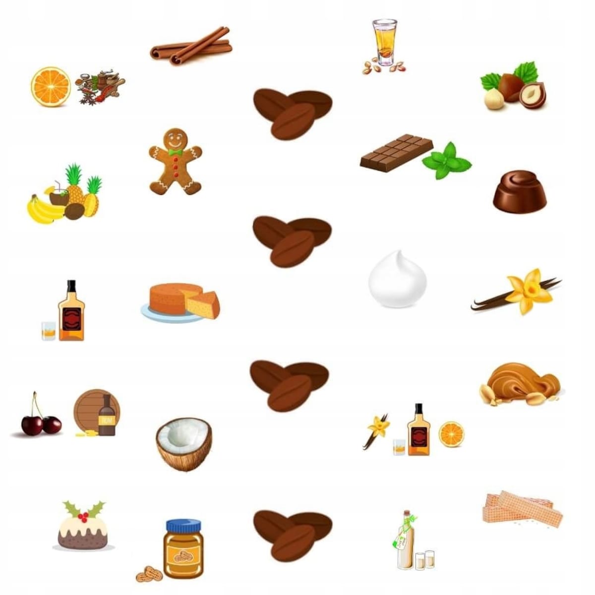 ZESTAW PREZENTOWY KAWY SMAKOWE MIX 20 SASZETEK PREMIUM PREZENT UPOMINEK POD CHOINKĘ NA ŚWIĘTA GWIAZDKĘ MIKOŁAJA BOŻE NARODZENIE DLA KOBIETY FACETA MĘŻCZYZNY