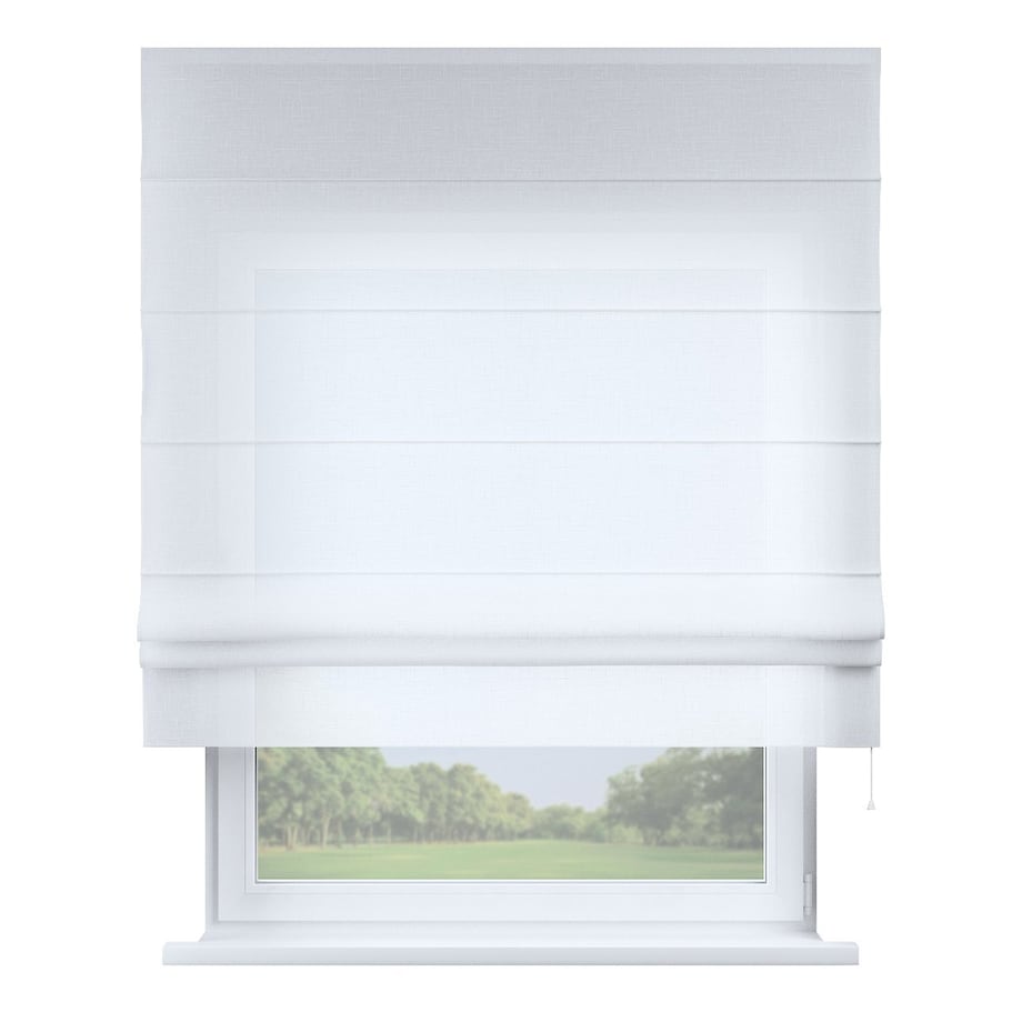 Roleta rzymska Padva 120x150 prześwitująca, biała