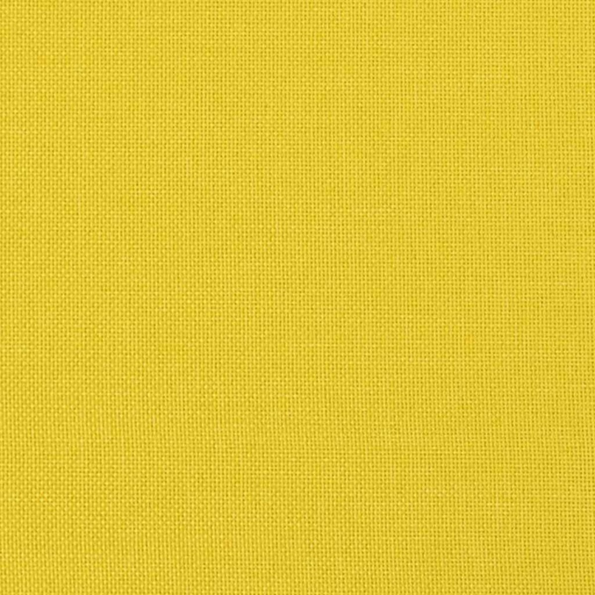 vidaXL Fotel bujany, musztardowy, tapicerowany tkaniną