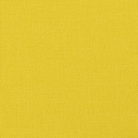 vidaXL Fotel bujany, musztardowy, tapicerowany tkaniną